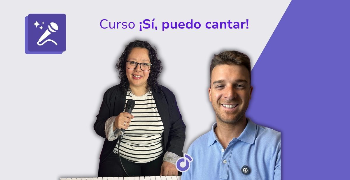 Portada del curso Curso de canto para principiantes del Club Vocal